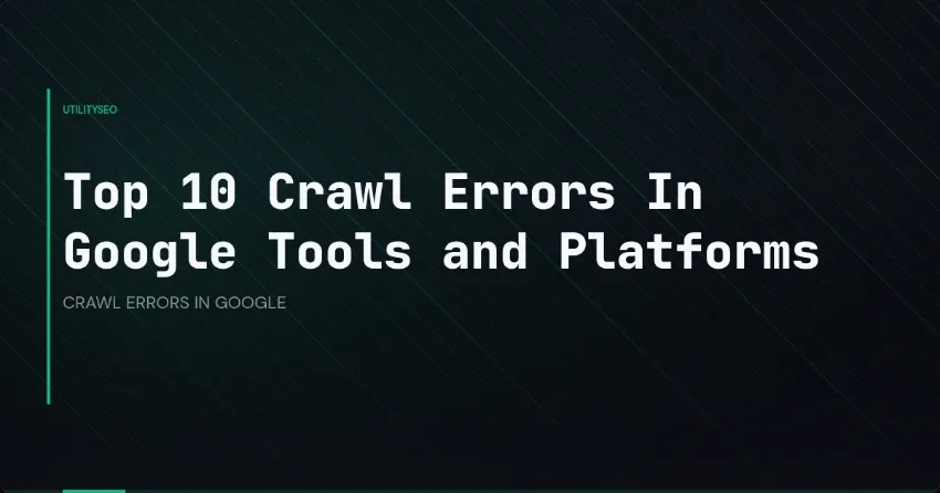Crawl Errors Triaged: Fix Today, Next Week, or Never