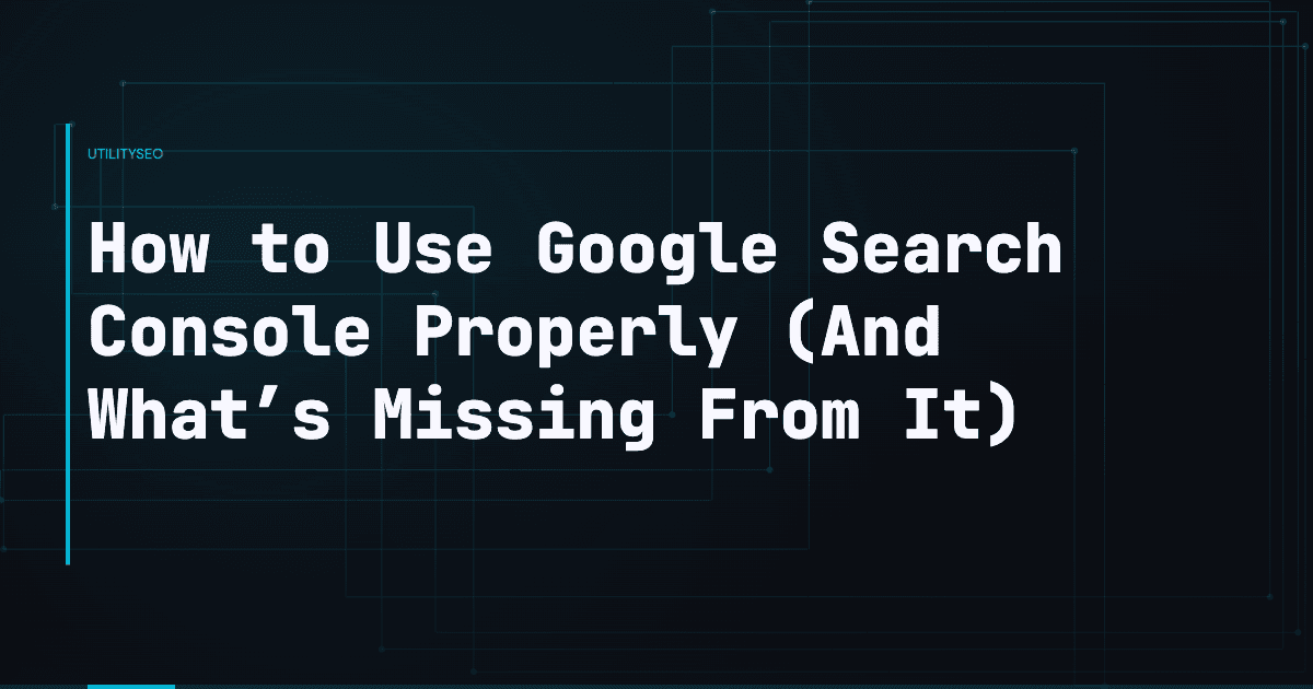 Google Search Console Patterns Most Teams Miss