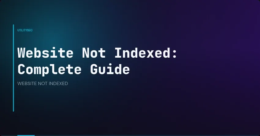 Recovering a Page That Has Suddenly Gone Not-Indexed